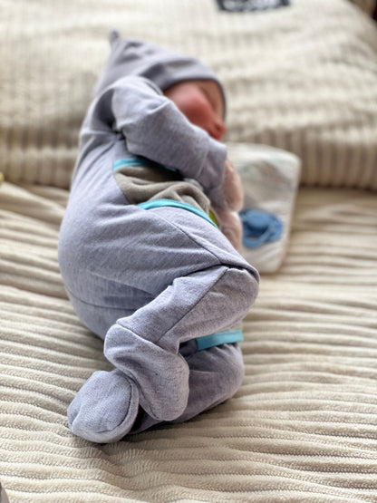 Muñeco reborn niño realista de vinilo 45 cm