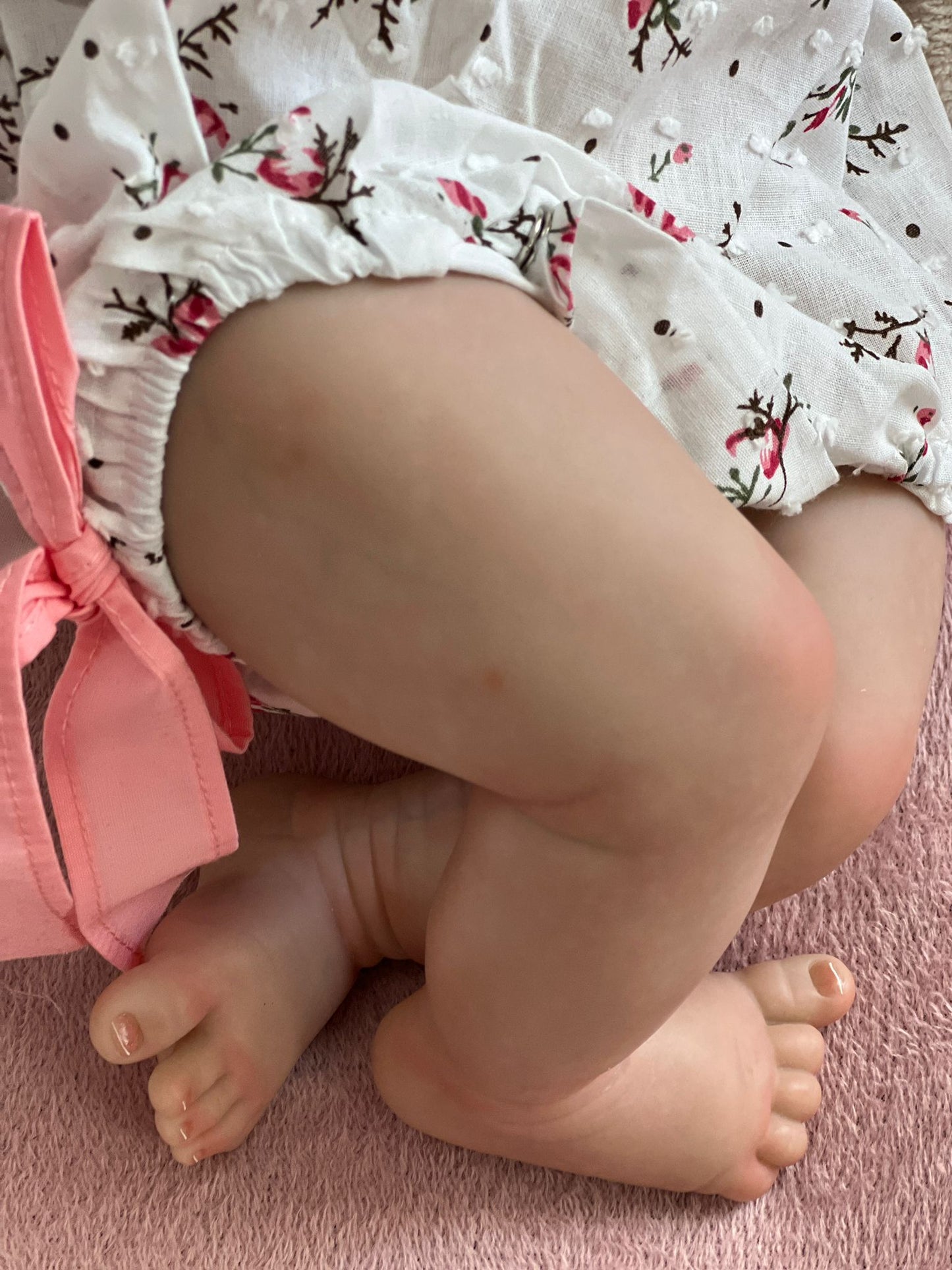 Muñeca reborn niña realista de vinilo 45 cm