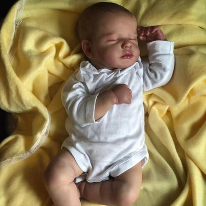 Lily • Bebé reborn de vinilo 50 cm • Unisex • Realista